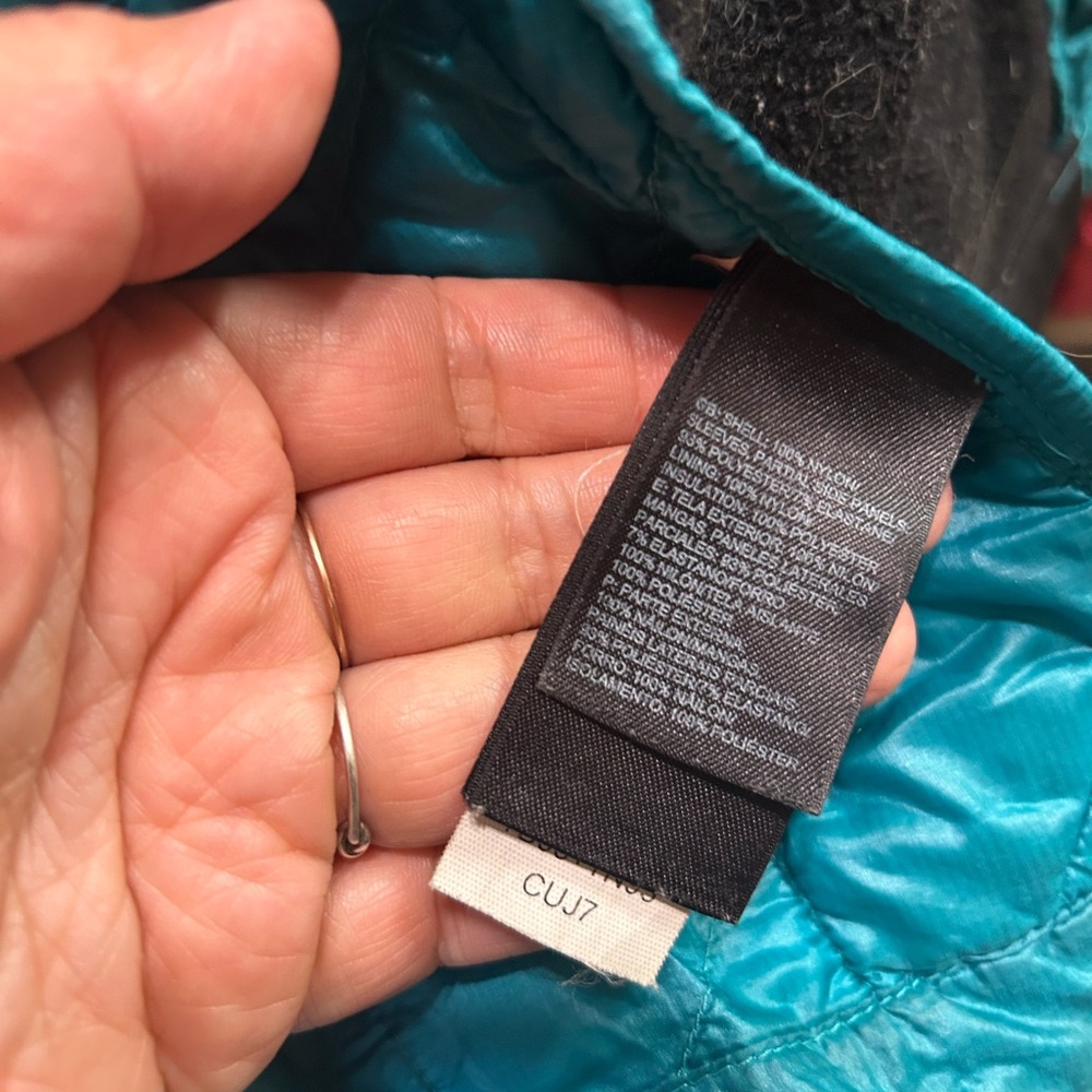 💥SOLD💥 The North Face TNF Thermoball Hybrid Women’s Coat Jacket Medium flaws - Picture 14 of 14